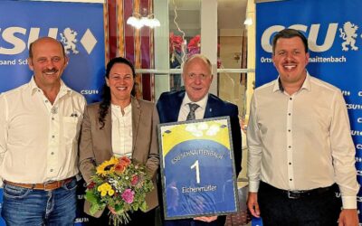 CSU Schnaittenbach und CSU Kemnath a.B. nominieren Marcus Eichenmüller für die Bürgermeisterwahl 2026!