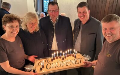 Offizielle Eröffnung der Buchberghütte – CSU Schnaittenbach gratuliert!